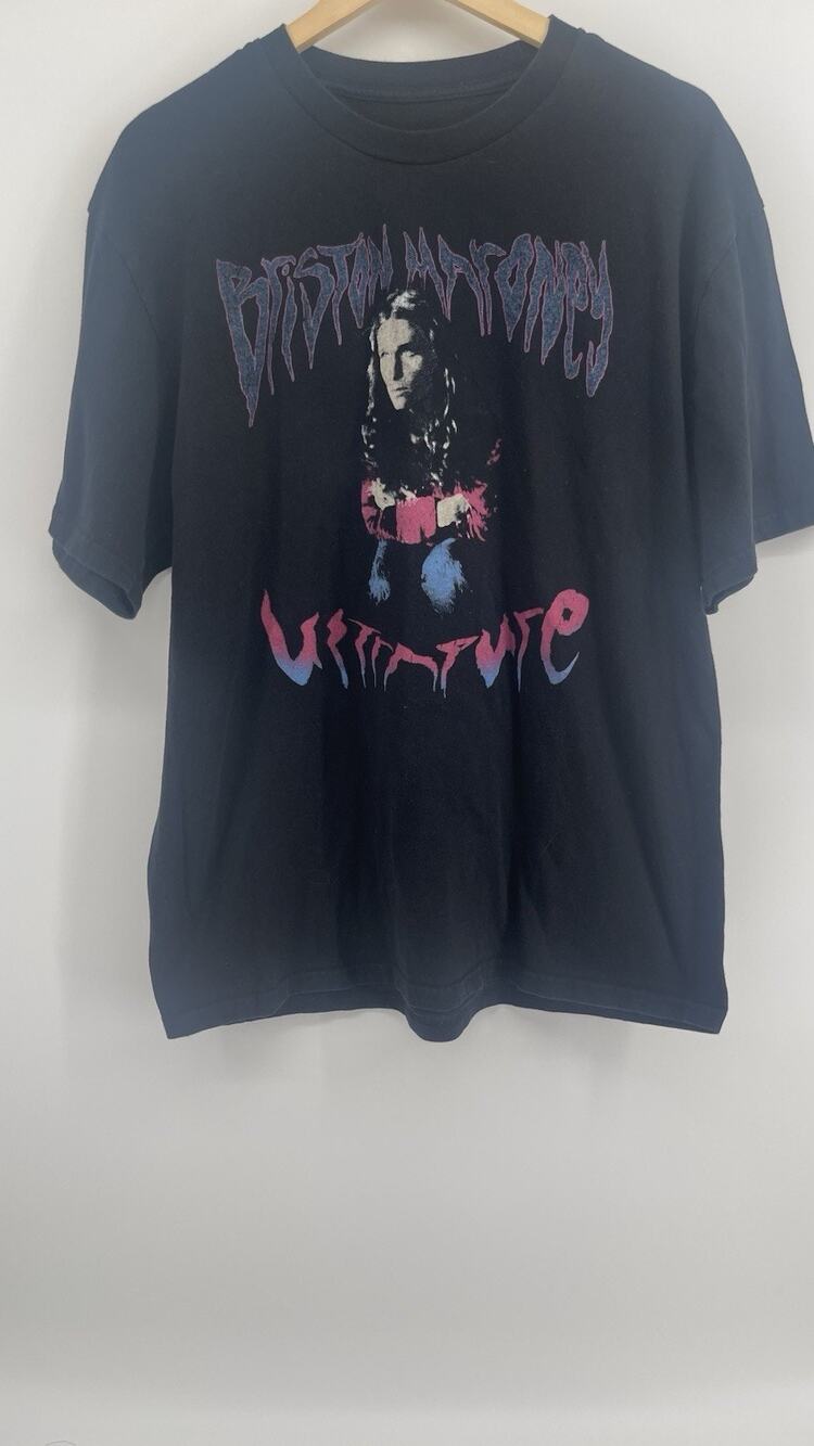 Britton Moore North America Tour 2024 Graphic Band T Shirt Black Concert Tee